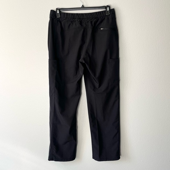DICKIES- BUNDLE 2 Straight Leg Scrub Pants in Black and Grey Size L - Picture 3 of 6